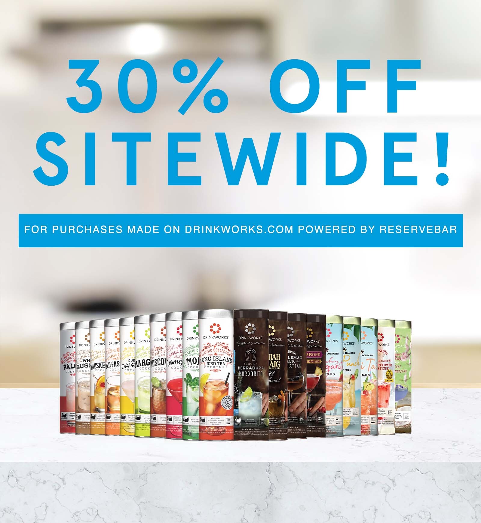 Drinkworks: 30% OFF SITEWIDE - Don't 