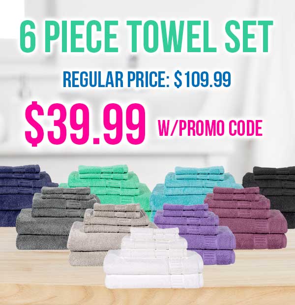 MyPillow Unbelievably Soft & Absorbent Bath Towels Milled