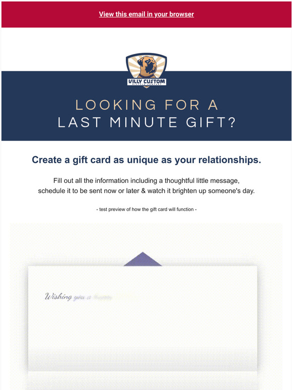 Looking for a Last Minute Gift? We Got You.