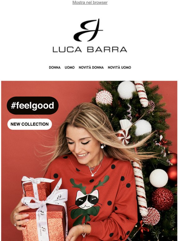 Sei ancora in tempo per ricevere i tuoi regali Luca Barra!