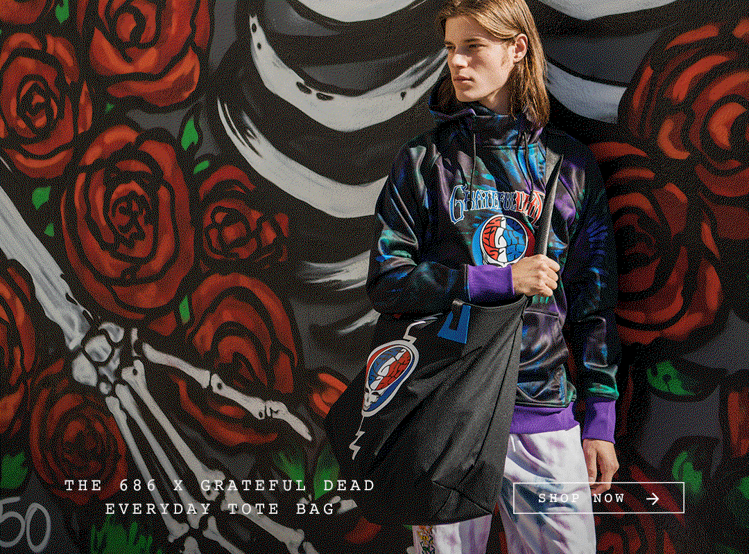 686 x Grateful Dead Everyday Tote Bag