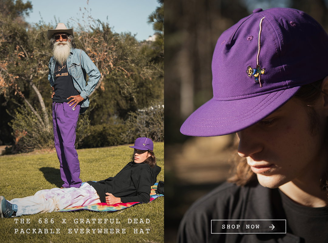 686 x Grateful Dead Packable Everywhere Hat