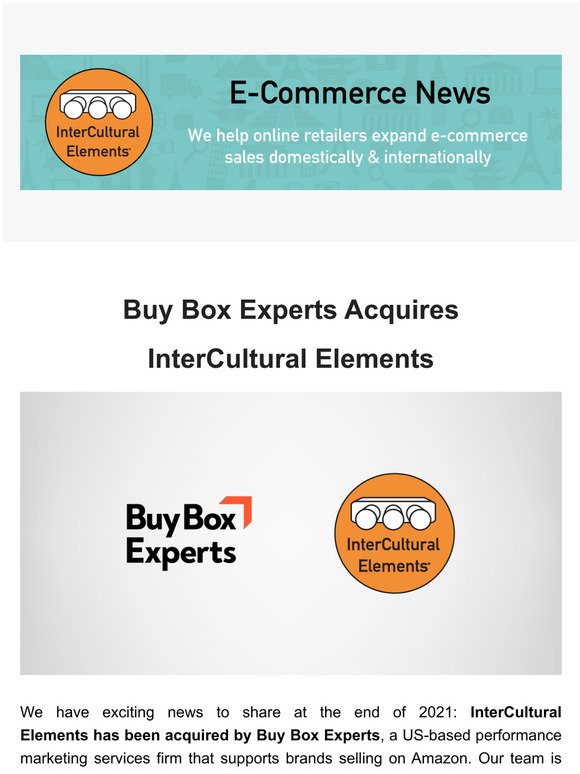 Buy Box Experts Acquires InterCultural Elements