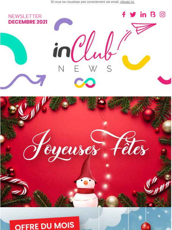  Offre spciale Noel : 5 par jour pour communiquer sur votre activit !