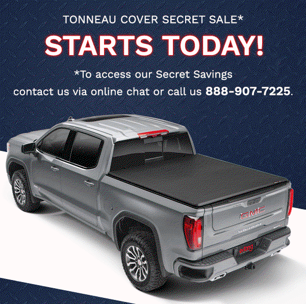 Buy Auto Parts Tonneau Cover Secret Sale Starts Today! Milled