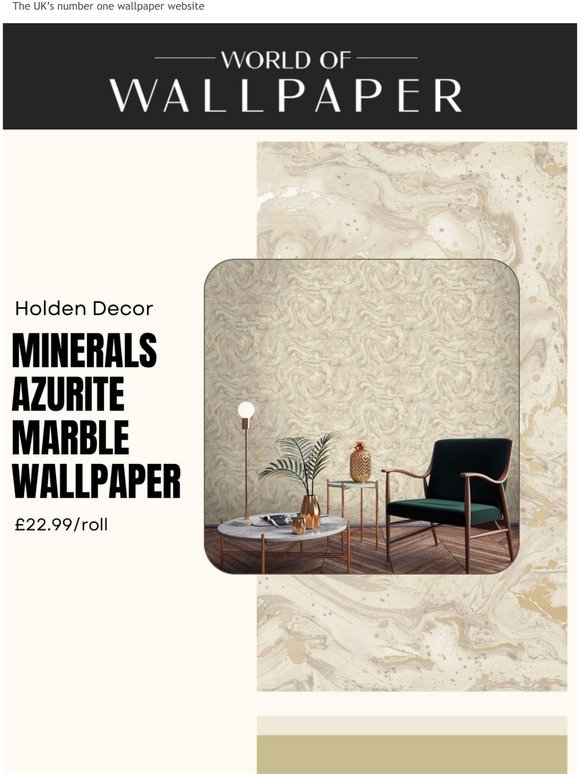 One colour for Christmas: Gold Wallpapers from World of Wallpaper