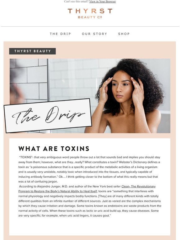 The Drip: What Are Toxins