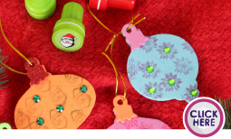 Lots de tampons, motifs Noël