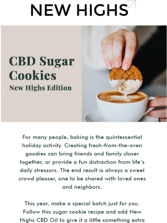 CBD Sugar Cookies 