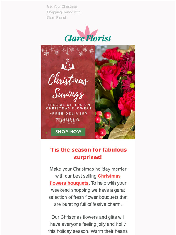 The Perfect Christmas Gift... Order Today for Christmas Delivery