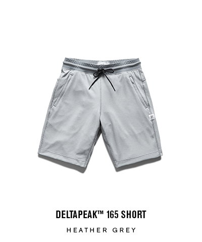DELTAPEAK 165 SHORT | HEATHER GREY