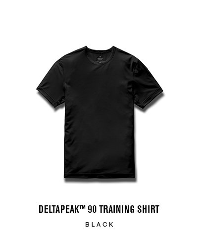 DELTAPEAK 90 TRAINING SHIRT | BLACK