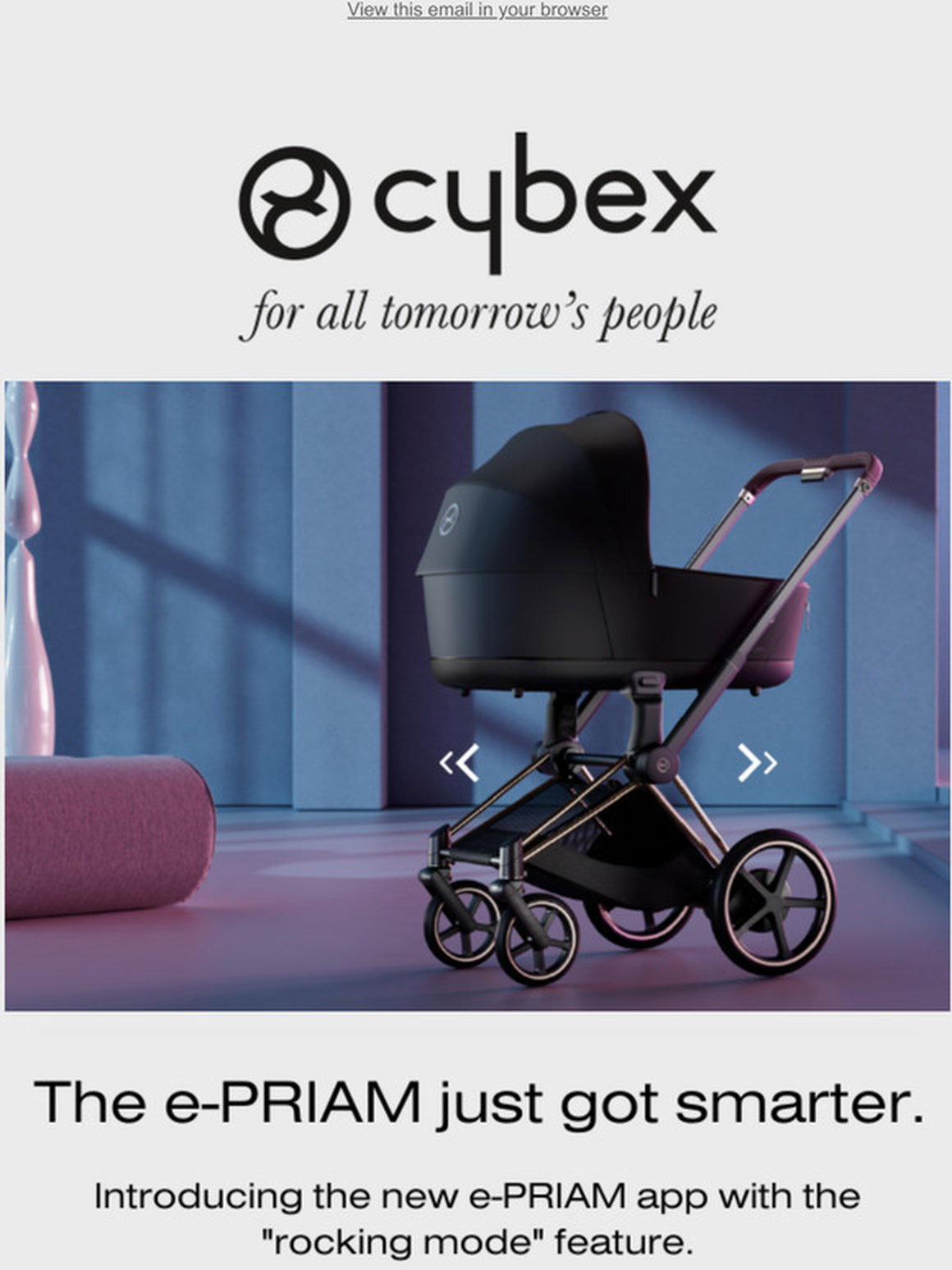 Introducing the Cybex e-Priam!