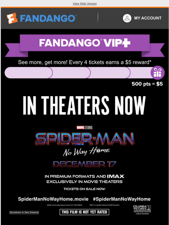 fandango promo code balance