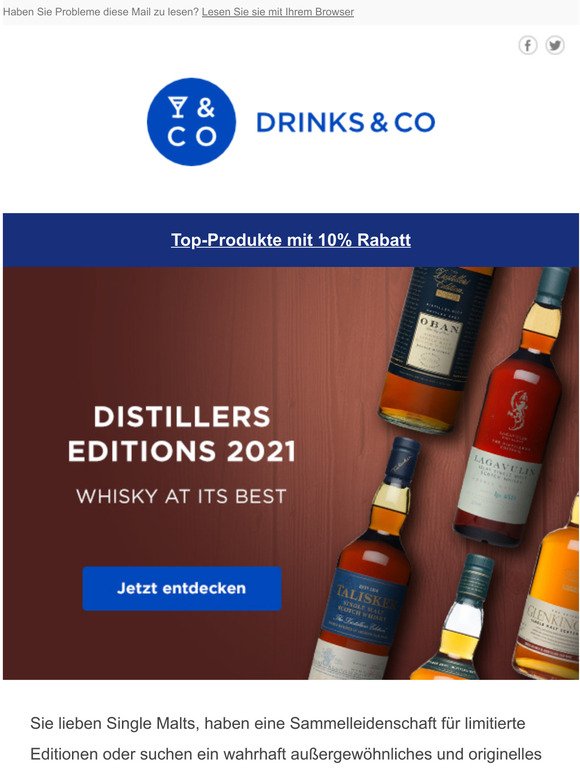 Distillers Editions Kollektion 2021