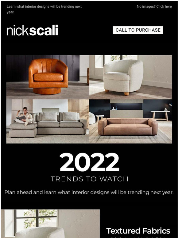 Nick Scali Online 2022 Trends To Watch! Milled