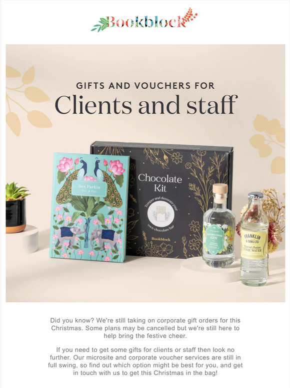 Last minute corporate gifts sorted!