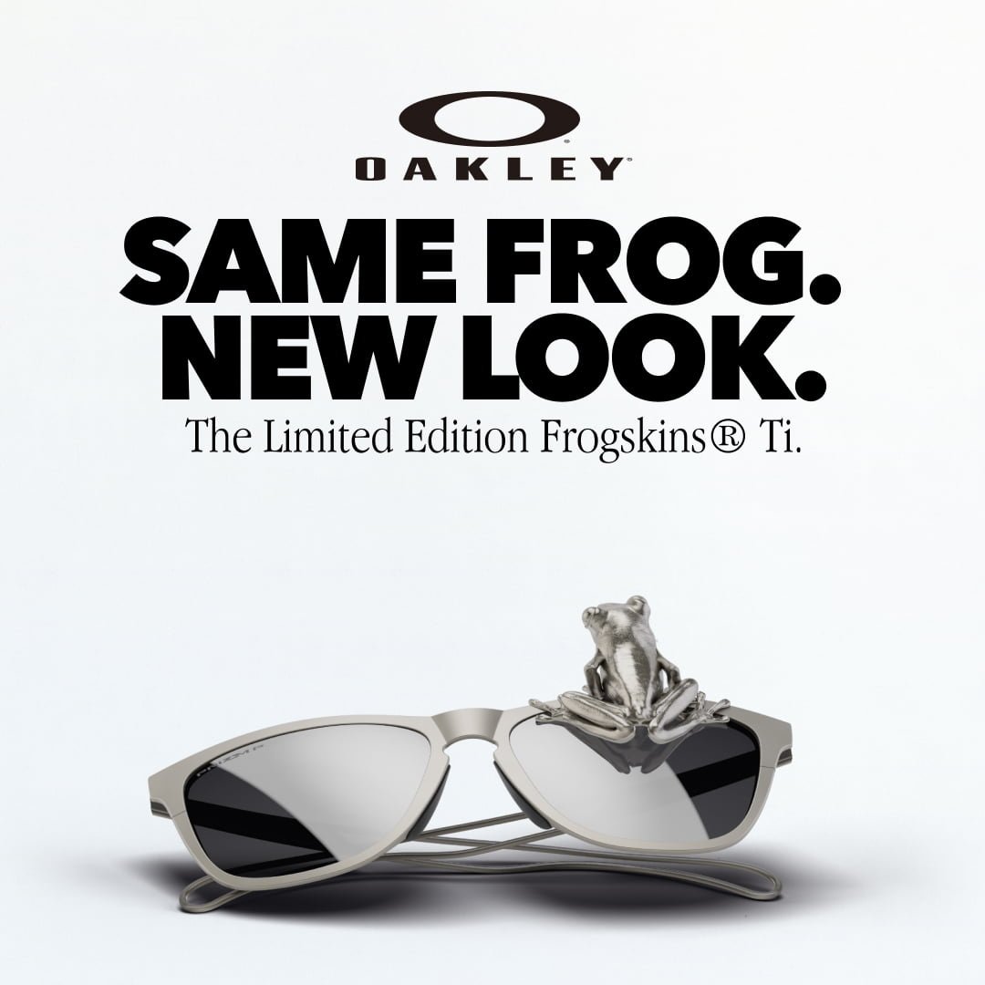 Sunglass Hut UK: Limited-edition Frogskins Titanium is here!