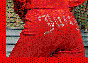 OG BIG BLING VELOUR TRACK PANT