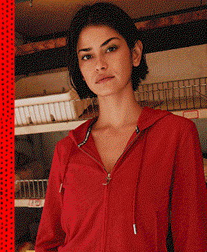 OG BIG BLING VELOUR HOODIE