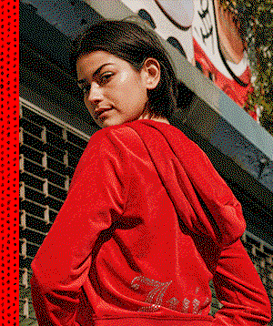 OG BIG BLING VELOUR HOODIE