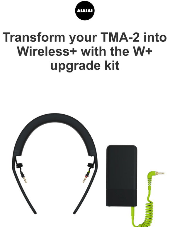 Aiaiai: Upgrade your TMA-2 to Wireless+ with individual parts | Milled