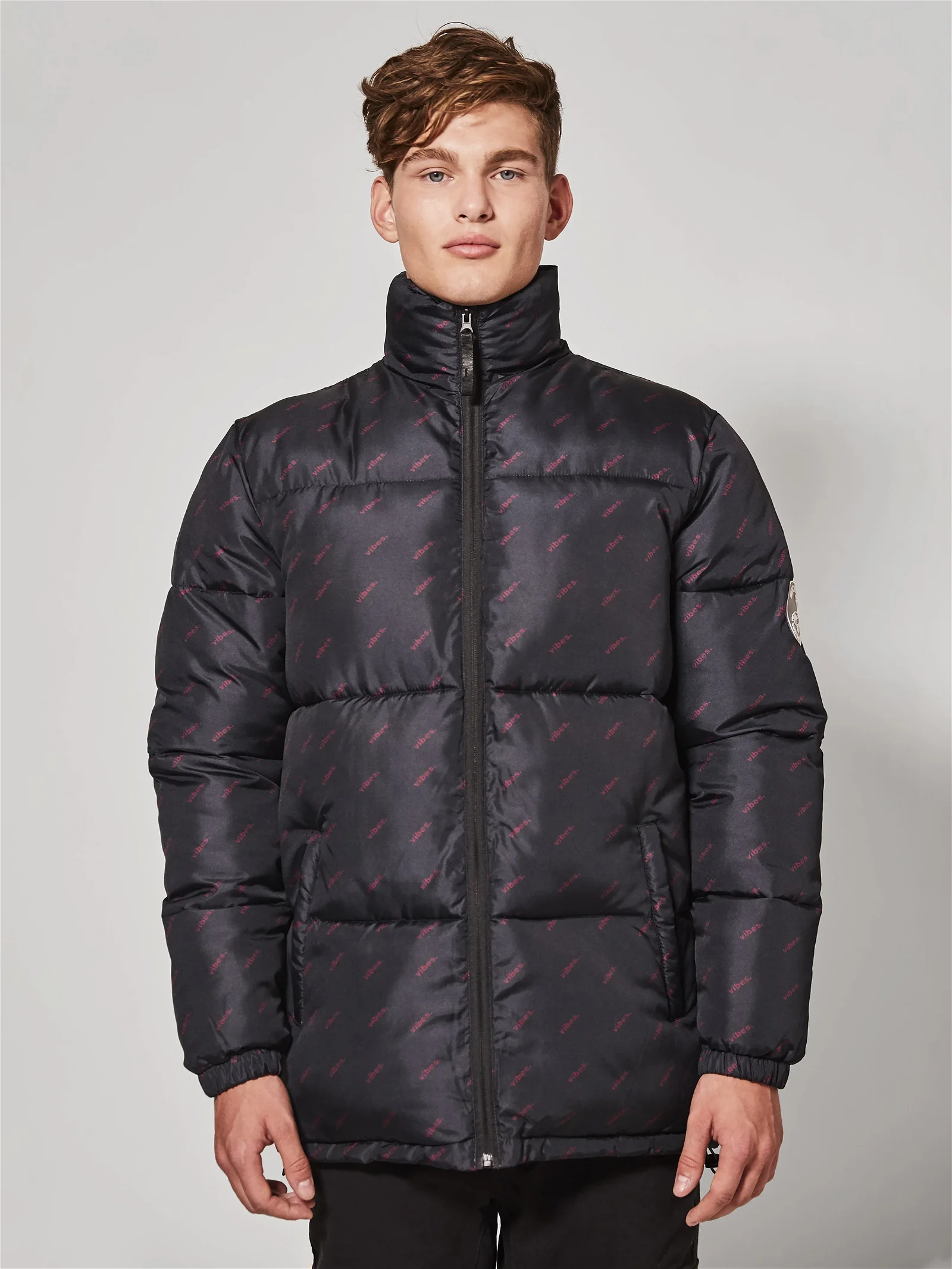 Image of PUFFER VIBES AOP JACKET