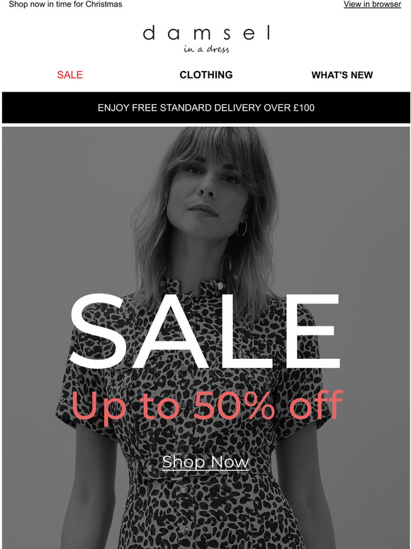 Up to 50% off SALE continues