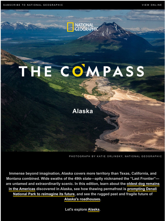 National Geographic The Compass Alaska Milled