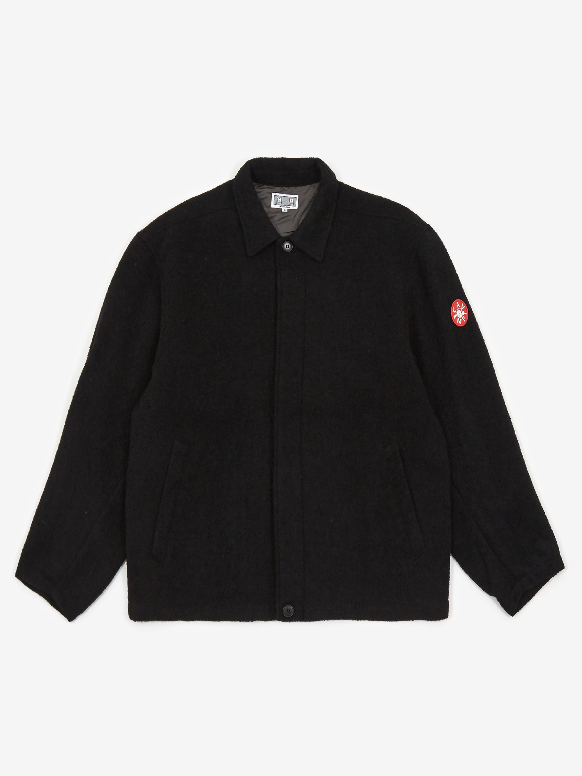 Cav empt fleece hot sale shirt jacket