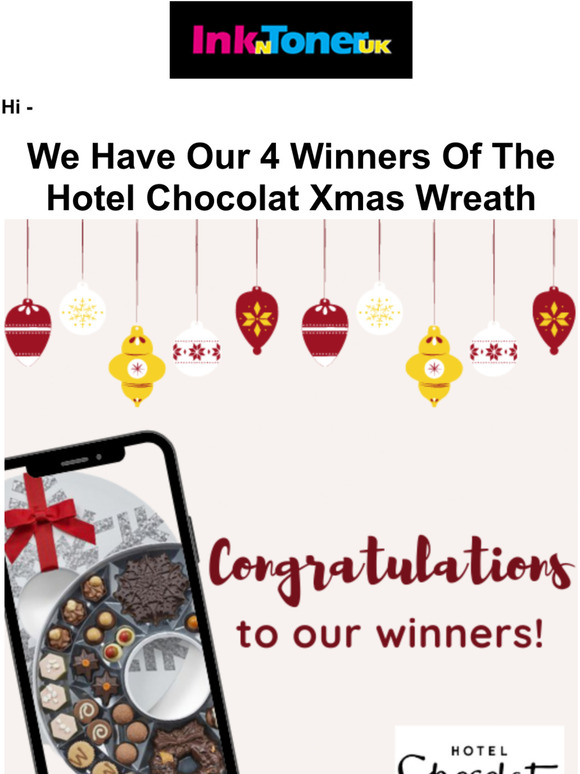 -Is The Hotel Chocolat Xmas Wreath Yours?