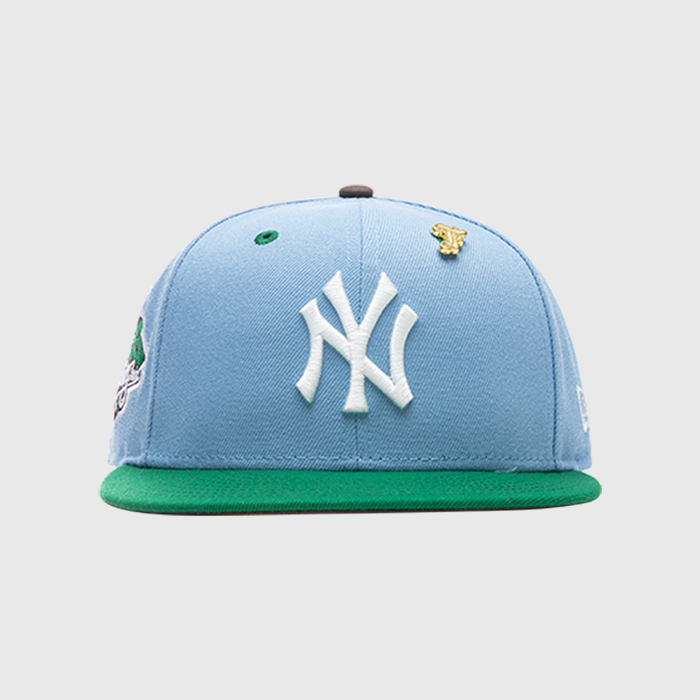 Feature x New Era Earth Las Vegas Raiders Fitted - Birdseye Blue/Kel