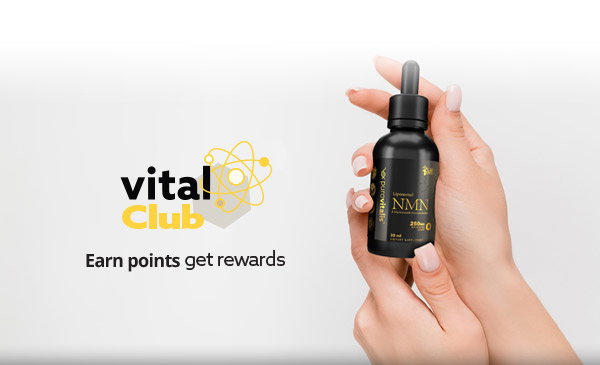 Vital Club, earn rewards, get points. Join Now