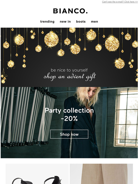 -20% on the PARTY COLLECTION! 