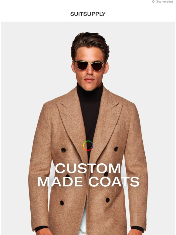 SUITSUPPLY: Custom Made Coats | Milled