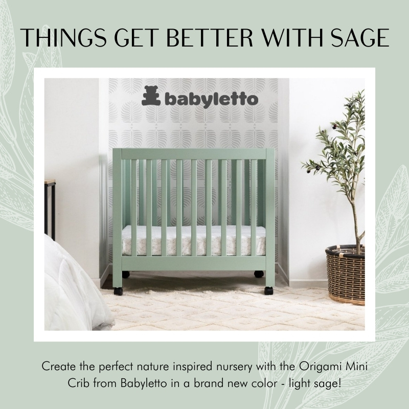 Modern Nursery Babyletto in a brand new color! Milled