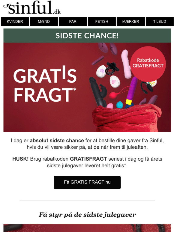 Sinful dk Til Dig Fra Os Milled