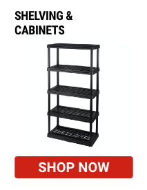 Shelving and Tools