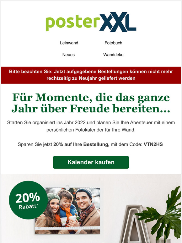 posterXXL: Top-Konditionen und frische Ideen!: Planen Sie sich glcklich 