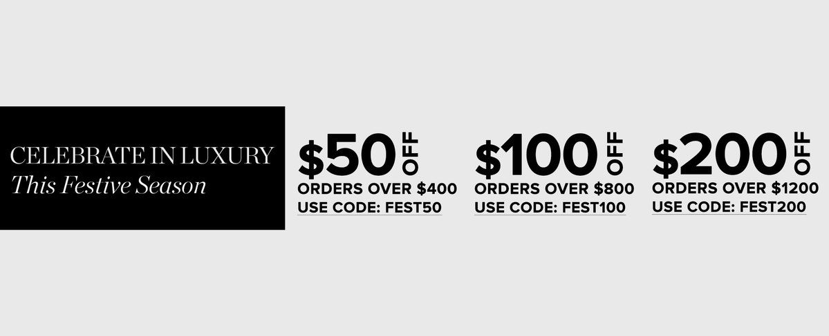Use Code: FEST200