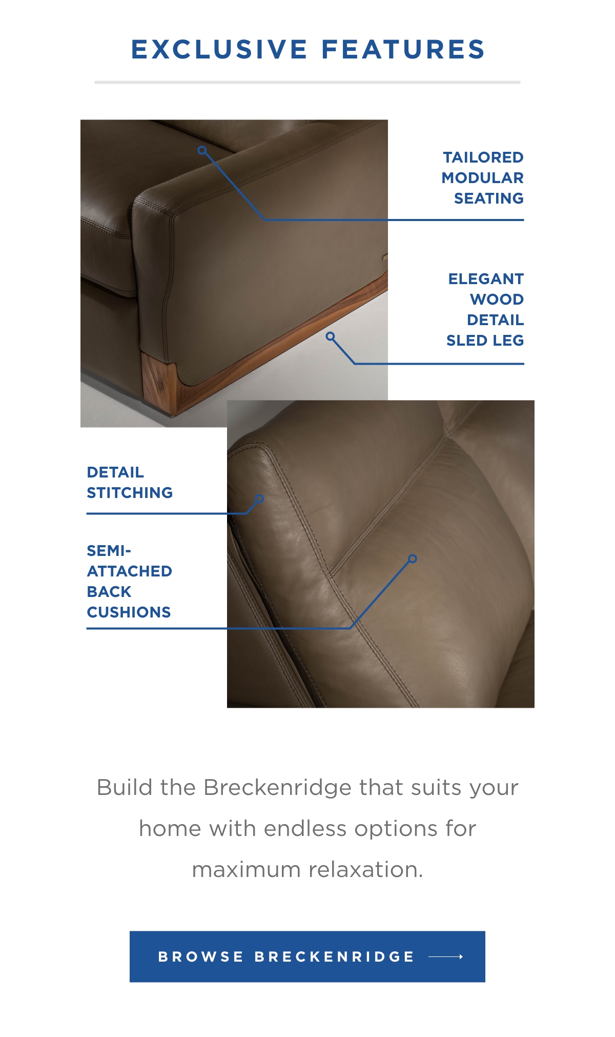 American Leather The New Breckenridge Milled