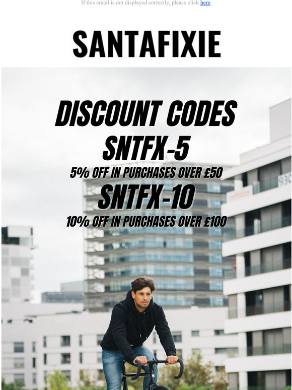 Code promo santa discount fixie