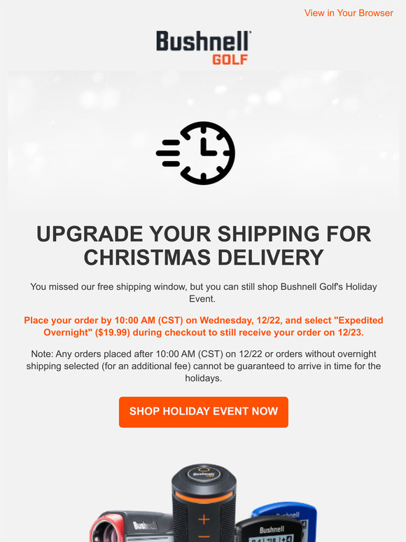 Last Chance: Christmas Shipping Deadline Is Almost Here