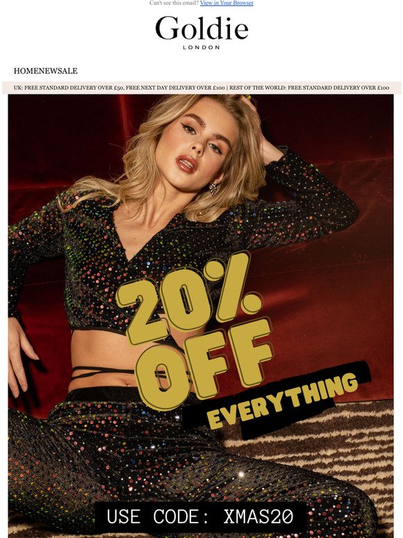  20% OFF EVERYTHING 