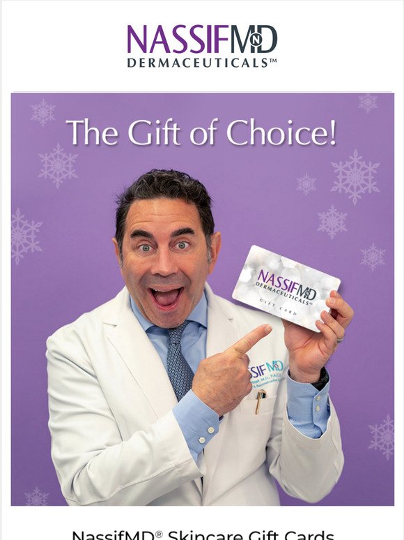 The Gift of Choice - 20% Off Gift Cards 