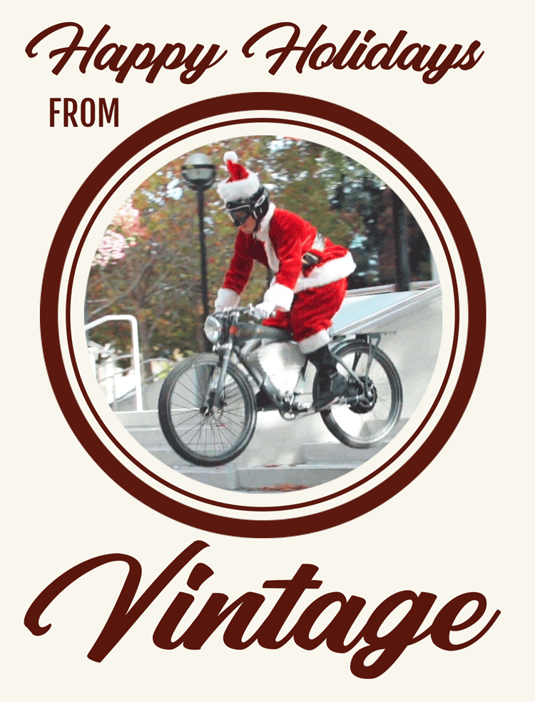 HAPPY HOLIDAYS FROM VINTAGE