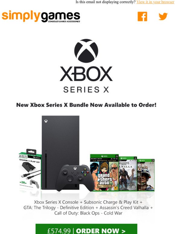 New Xbox Series X Bundle Available to Order