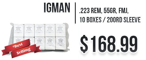 Igman .223 Rem 10-Pack Sleeve