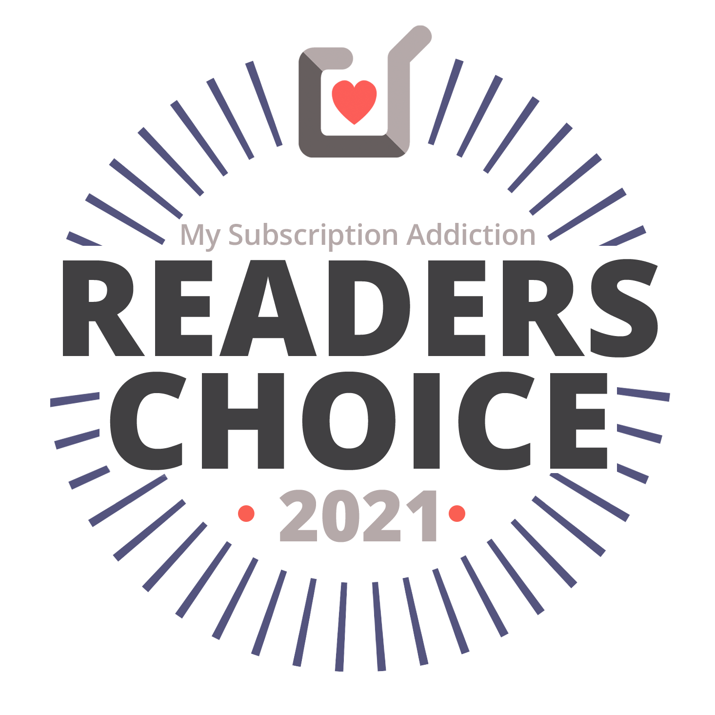 My Subscription Addiction: Readers Choice Award 2021