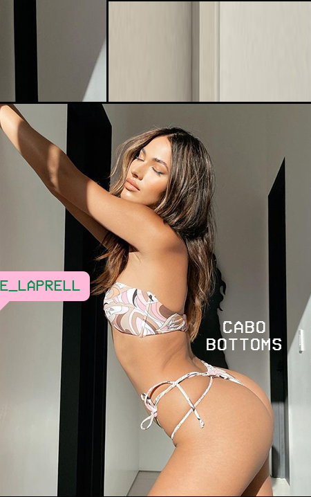 Cabo Bottoms Geo Print